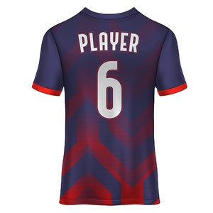 Maillot de football/golf personnalisé à manches courtes avec logo imprimé par sublimation pour homme – Idéal pour événements, publicité, uniformes de club - Product Image 2