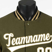 Veste universitaire personnalisée avec patchs en chenille, veste d'hiver pour homme, style vintage, streetwear, veste de baseball pour collège