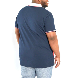 Black Line Polo <b>Collar</b> <b>T</b> <b>Shirts</b> For Men With Logo Embroidery <b>T</b>-<b>shirt</b> Men's Cotton <b>T</b>-<b>shirts</b> Polo <b>Shirts</b> For Men Polo <b>Shirts</b> - Product Image 3