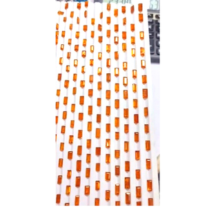 ไคยาไนต์สีส้มธรรมชาติ 162 ชิ้น ขนาด 6x3 8x4 10x5 มม. รูปทรงแปดเหลี่ยมเหลี่ยมเพชรพลอย น้ำหนักรวม 178 กะรัต ขายส่ง Iroc คุณภาพสูง อัญมณีเม็ดเดี่ยวสำหรับทำเครื่องประดับ ราคา US$126.5 - Product Image 1