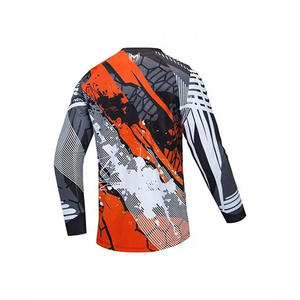 Jersey de Motocross y Carreras de Autos, Transpirable, Hecho de Spandex/Poliéster con Cardura, Chaqueta de Motociclismo para Invierno - Product Image 5