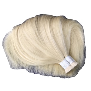 Vente en gros 100% extensions de cheveux Remy doublement étirées non transformées couleur blonde cheveux humains en vrac de VQ Company - Product Image 5