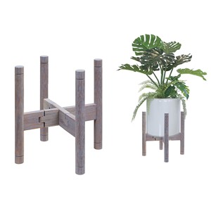 Premium Grade a Teak Wood Planters & Plant Stands-Minimalist Design for Home <b>Decoration</b> OEM Custom Wholesale | Aqudus Saleem - Product Image 1