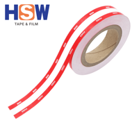 Bande de cerclage thermoscellable HOUSEWELL 32601LS W29mm 115um en papier kraft blanc PP, entièrement automatique, écologique, 150 m