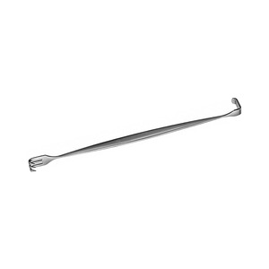 Retractor de Heridas KILNER de 165 mm (6.12 pulgadas), Doble Extremo, 3 Puntas, Puntas Cónicas de 5 x 9 mm y 13 x 5 mm, Retractor en Forma de L, Retractores Quirúrgicos - Product Image 3