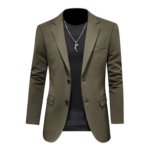 เสื้อเบลเซอร์สำหรับชุดสูทธุรกิจผู้ชาย เสื้อเบลเซอร์แฟชั่น - Product Image 1