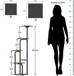 Soporte de hierro para macetas de jardín de calidad premium de fabricante confiable con diseño elegante para paisajismo y proyectos decorativos - Product Image 4