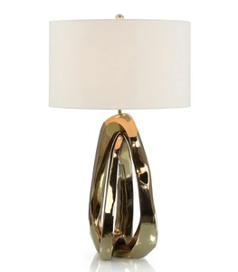 Modern Brass <b>Table</b> Lamp Eco-Friendly Durable Luxury <b>Bedside</b> Home Decor Removable Multi-Functional Diwali Living Room Indian - Product Image 4