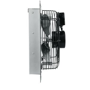 Ventilateur d'extraction mural en aluminium haute vitesse 820 CFM 10FT avec moteur AC et volet, pour l'aération et le refroidissement des greniers, vert, pour l'éco-vie - Product Image 4
