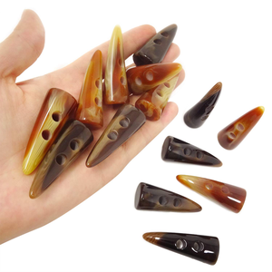 Boutons de corne personnalisés, boutons de corne de bœuf pour manteaux - Product Image 5