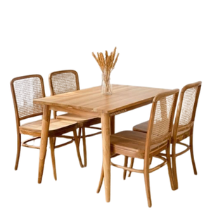 Juego de Muebles de Patio OEM/ODM, Juego de Comedor para Exteriores, Sillas de Jardín, Mesa de Aluminio o Madera, 4/6/8 Asientos, Cojines y Colores Personalizados - Product Image 5