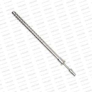 Tubo de Succión Maleable de 22 cm – Cánula Neuroquirúrgica de Acero Inoxidable – Aspirador con Punta Cónica Luer de 3.0 mm de Diámetro Exterior de Vaslcare - Product Image 2