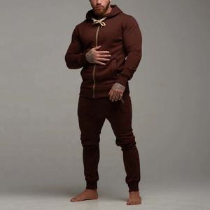 แฟชั่นชั้นนำ คุณภาพดีที่สุด ผ้าฝ้าย 100% เสื้อฮู้ดน้ำหนักเบา ชุดลำลองฤดูใบไม้ร่วง 2 in 1 ชุดวอร์มแบบ unisex ขายส่ง - Product Image 2