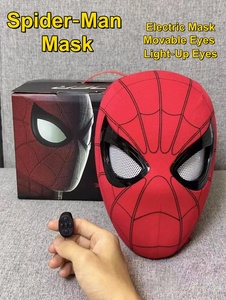 Máscara <span class=keywords><strong>de</strong></span> Spider-Man con Casco Móvil, Disfraz <span class=keywords><strong>de</strong></span> Cosplay <span class=keywords><strong>de</strong></span> TV y Cine, Decoración <span class=keywords><strong>de</strong></span> Halloween, Set <span class=keywords><strong>de</strong></span> Regalo <span class=keywords><strong>de</strong></span> Máscara <span class=keywords><strong>de</strong></span> Spider-Man AL096-W - Product Image 2