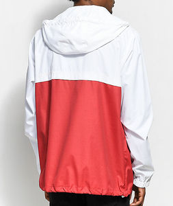 เสื้อฮู้ดกันลมน้ำหนักเบา แฟชั่นสั่งทำพิเศษ ผ้าไนลอนโพลีเอสเตอร์ สำหรับกิจกรรมกลางแจ้ง เสื้อแจ็คเก็ตกันลมสำหรับเดินป่า เสื้อแจ็คเก็ตกันลมสำหรับผู้ชาย - Product Image 6