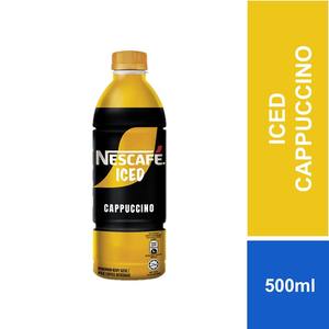 Nescafé Iced, Café Capuchino Natural con Crema y Azúcar, en Botella PET, 500ml, Listo para Beber, de Primera Calidad, Agente en Malasia - Product Image 4