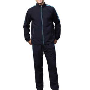 Conjuntos Deportivos de Invierno para Hombre en Poliéster/Algodón, Teñido Liso, Secado Rápido, con Logotipo Personalizado - Product Image 1