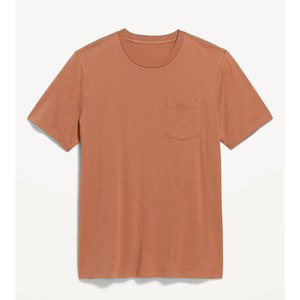 เสื้อยืดคอกลมแขนสั้นผู้ชายแบบเรียบง่าย ปรับแต่งได้ ผ้าฝ้าย 100% แห้งเร็ว ระบายอากาศได้ดี - Product Image 5