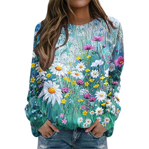 DYNAMO GEARS Sudaderas y Pullovers Oversize para Mujer, Precio Bajo, Mezcla de Algodón 300g, Hombros Caídos - Product Image 1