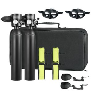 Bombola Subacquea Portatile da 0,5L con Pompa ad Alta Pressione per 5-10 Minuti di Respirazione Subacquea, Supporta 98,43 Piedi di Profondità - Product Image 1