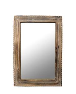 Rustic Wooden <b>Framed</b> Rectangular Wall Mirror Decorative Home Accent Mirror - Product Image 6