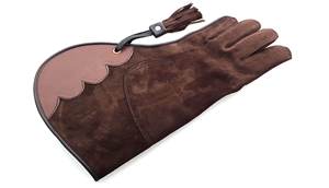 Gants de fauconnerie en cuir, personnalisés, dernier design, pour la manipulation des oiseaux, vente en gros - Product Image 5