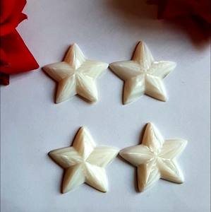 Personalización de accesorios de moda tallado de piedras preciosas raras Larimar suave trébol tallado gemas para Festival de verano joyería piedras - Product Image 2