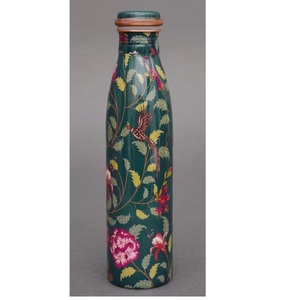 Indian Handmade Premium Quality Enamel Kitchen <b>Copper</b> <b>Bottle</b> With Lid <b>Drinking</b> Juices Health Benefits <b>Copper</b> <b>Bottles</b> Wholesaler - Product Image 6