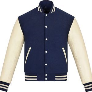 Custom Patchwork Leather <b>Jacket</b> <b>Rhinestone</b> Embroidery Patches Vintage Letterman College Baseball Bomber Varsity <b>Jacket</b> for Men - Product Image 2
