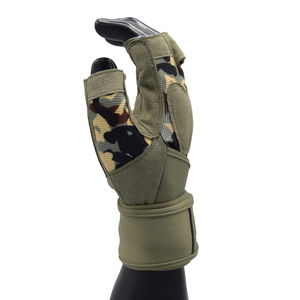 Gants de musculation en gros pour hommes, motif camouflage, avec sangle de poignet réglable, respirants, pour l'entraînement fitness - Product Image 4