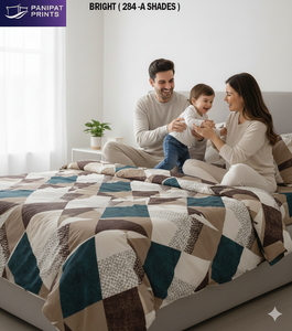 Collection Hôtelière de Luxe – Parure de Lit Microfibre 400TC à Rayures Imprimées, Taille King Size, avec Drap Plat, Drap Housse et Taies d'Oreiller Douces - Product Image 5