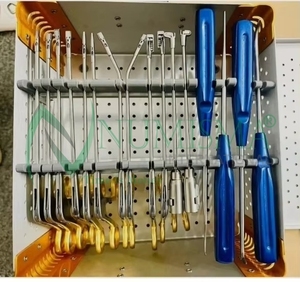 Juego de Pinzas para Artroscopia, Juego de Instrumentos Ortopédicos para Cirugía de Rodilla, Herramientas Quirúrgicas Manuales con Certificación CE Clase I para Uso en Quirófano - Product Image 6