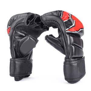 Guantes de Boxeo de Alta Calidad con Logotipo Personalizado al por Mayor, Mejor Precio, Material de Cuero, Guantes de MMA - Product Image 2