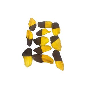 Mango Deshidratado en Rodajas con Chocolate y Almendras, Snack de Fruta Tropical Ecológico para Exportación a Granel, ¡MÁS VENDIDO! - Product Image 1