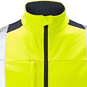Veste de sécurité haute visibilité réfléchissante ANSI Classe 2 imperméable avec plusieurs poches, gilet de signalisation élégant, logo personnalisé - Product Image 3