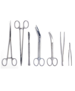 Juego de 35 Instrumentos Básicos para Cirugía Menor, Kit Quirúrgico de Acero Inoxidable de Grado Médico con Mango de Bisturí, Pinzas y Tijeras - Product Image 4