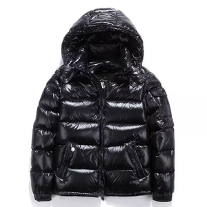 Chaqueta de burbujas ligera de alta calidad para hombre, cálida, para invierno, cuello alto, cierre de cremallera frontal, informal, superventas - Product Image 1
