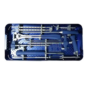 Kit de chirurgie vertébrale orthopédique, ensemble d'instruments de rétraction de la colonne vertébrale, outils médicaux pour discectomie, kit chirurgical en acier inoxydable - Product Image 4