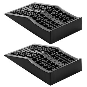 2 Rampas Portátiles de Perfil Bajo para Autos, con Capacidad de 20000 Libras y Altura de Elevación de 2.6, para BMW, para Mantenimiento en Garajes Domésticos - Product Image 1