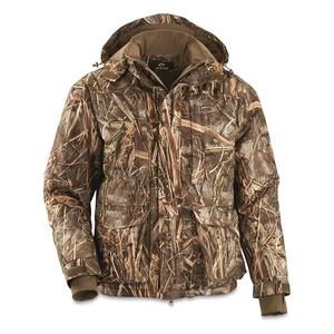 Veste de chasse softshell légère pour homme, unisexe et enfant, coupe-vent, imperméable, respirante, col montant, capuche amovible - Product Image 1