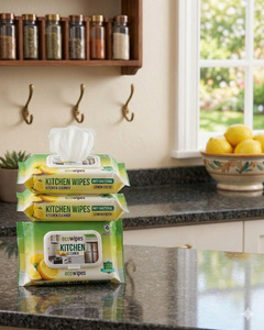 Ecowipes Grease-Cutting Household Cleaning Wipes made in Viet Nam - Product Image 1