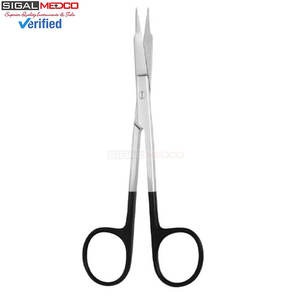 กรรไกรโกลด์แมนฟ็อกซ์ โค้ง 5 นิ้ว ซุปเปอร์คัท พรีซิชั่น สแตนเลสสตีล สำหรับผ่าตัด ทันตกรรม และสัตวแพทย์ ตัดเนื้อเยื่อและเย็บแผล - Product Image 5