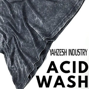 Camiseta de punto para mujer, lavado ácido, efecto desgastado, corte ajustado, algodón suave, manga corta, informal, transpirable, ecológica, para verano - Product Image 5