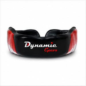 Protège-dents de boxe artisanal de haute qualité DYNAMIC GEARS jaune, design lavable, matériau EVA, réglable, écologique, léger - Product Image 2