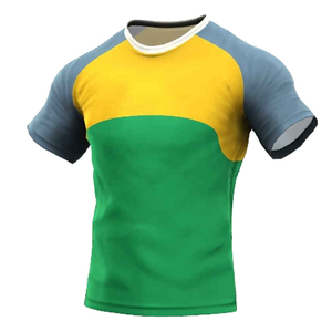 Fabricante Personalizado crea camisetas de rugby para hombre de alta calidad, 100% poliéster, con condiciones de comercio de exportación directa de fábrica. - Product Image 3