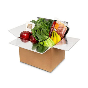 Boxit.pk Organic Insulated Packaging <b>Boxes</b> Corrugated <b>Cooler</b> <b>Boxes</b> with Foil Liner for Fresh Frozen Food & Meat - Product Image 3