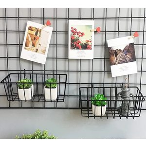 Support mural en métal pour pot de fleurs, panier suspendu pour plantes, pour la maison, le jardin, le balcon - Product Image 2