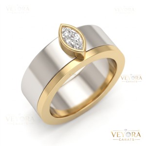 Bague de protection de luxe en argent sterling 925 avec moissanite marquise, couvre-bague Oura, bijou pour femme, accessoire de mode - Product Image 6