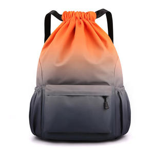 Colorful Design Sports Backpacks Soccer Basketball Drawstring <b>Bag</b> Gym Backpack Travel Hiking Draw <b>String</b> Back <b>Bag</b> Waterproof - Product Image 3