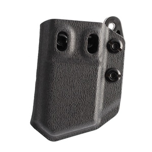 Funda de revista ajustable de doble pila táctica de <span class=keywords><strong>9mm</strong></span> .40, soporte Universal IWB Mag con clip para cinturón de nailon - Product Image 4